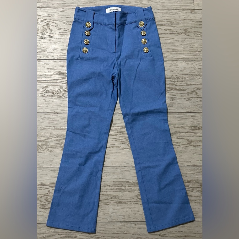 Derrick Lam 10 Crosby Roberston Cropped Flare Pants Women’s Size 0